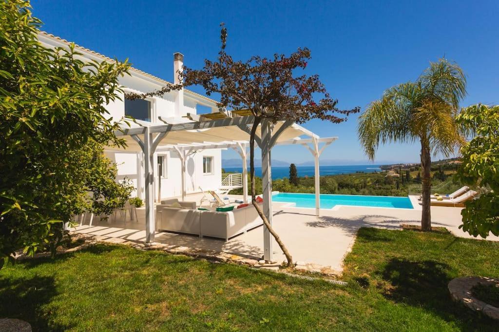 Koroni - Villa Merkouri - Entire Villa With Panoramic View 外观 照片