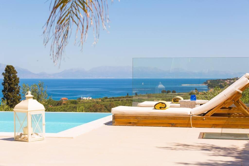 Koroni - Villa Merkouri - Entire Villa With Panoramic View 外观 照片